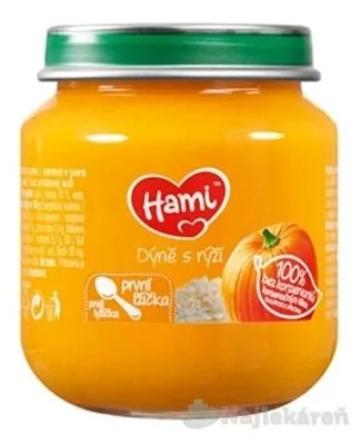 Hami zeleninový príkrm tekvica s ryžou 125g