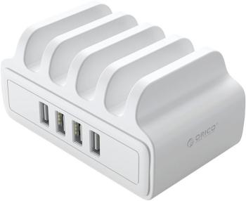 Töltőállvány ORICO DUK-4P-EU-WH-BP