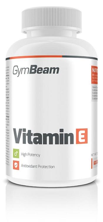 GYMBEAM Vitamin E bez príchute 60 kapsúl