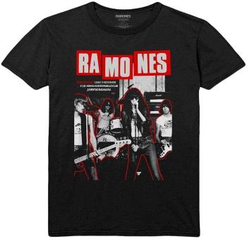 Ramones Tričko Barcelona Unisex Black M