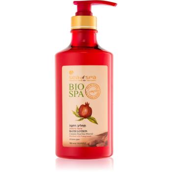 Sea of Spa Bio Spa Pomegranate sprchový a kúpeľový krém s minerálmi z Mŕtveho mora s vôňou Pomegranate 780 ml