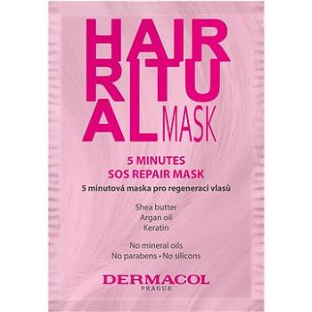 DERMACOL Hair Ritual 5-minútová maska na regeneráciu 15 ml (8595003122948)