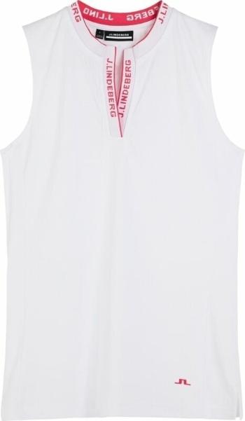 J.Lindeberg Leya Sleeveless Golf White XL Polo košeľa