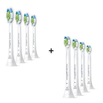 Philips Sonicare W Optimal White HX6064/10, 4 ks + Philips Sonicare Optimal White HX6074/27 kompaktn