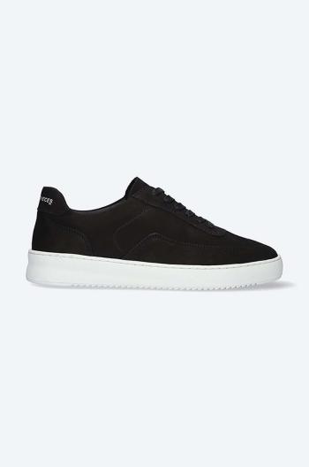 Semišové tenisky Filling Pieces Mondo 2.0 Ripple Nubuck čierna farba, 39922841861