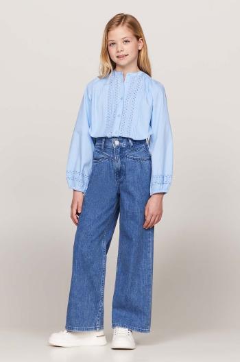 Detské rifle Tommy Hilfiger MABEL FRONT YOKE DENIM KG0KG08019