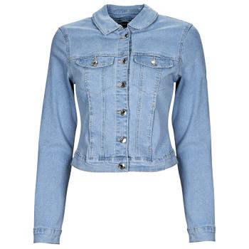 Vero Moda  VMLUNA LS SLIM DNM JACKET MIX GA NOOS  Džínsové bundy Modrá