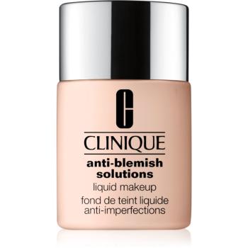 Clinique Anti-Blemish Solutions™ Liquid Makeup krycí make-up pre mastnú pleť so sklonom k akné odtieň WN 76 Toasted Wheat 30 ml