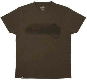 Fox Triko Chunk Dark Khaki Scenic T-shirt,Fox Triko Chunk Dark Khaki Scenic T-shirt