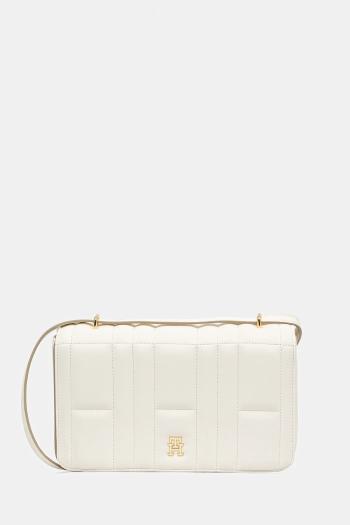 Kabelka Tommy Hilfiger béžová farba, AW0AW17454