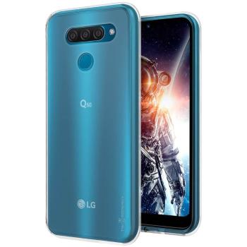 Silikónový obal LG Q60 priehľadný