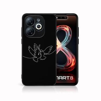 MY ART Ochranný kryt pre Infinix Smart 8 WHITE DOVE (195)