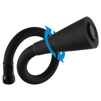 RAV Slezák RAV Slezák - Vodovodné batérie drezová s flexibilným ramienkom so sprchou COLORADO, Farba: čierna matná / chróm, Rozmer: 1/2 &#39;&#39; CO106.5 / 13CMATC