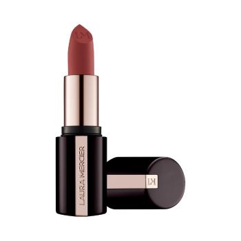 Laura Mercier Vyhladzujúci matný rúž Caviar (Smoothing Matte Lipstick) 3,8 g 680 Rosewood Silk