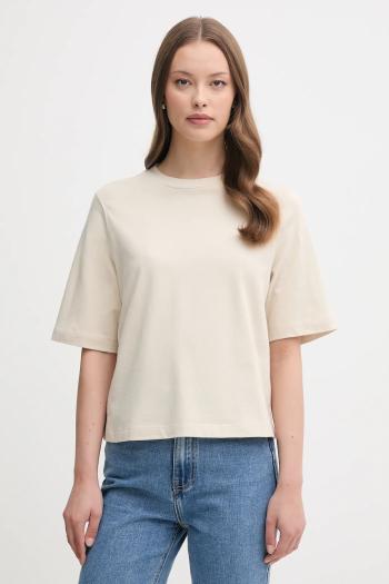 Bavlnené tričko United Colors of Benetton dámske, fialová farba, 3BL0E17G5