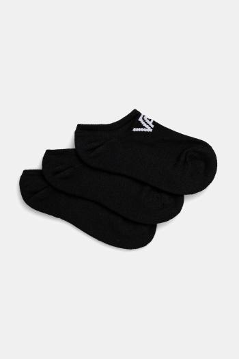 Detské ponožky Vans CLASSIC KICK SOCK ROX 3-pak čierna farba, VN000EZ5BLK1