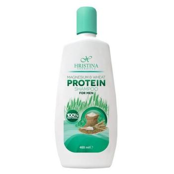 HRISTINA Prírodný šampón s horčíkom a pšeničným proteínom pre mužov 400 ml