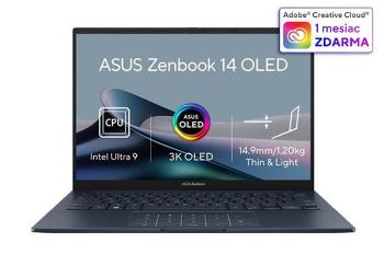 ASUS Zenbook 14 UX3405MA-OLED495X, Intel Ultra 9 - 185H, 14.0˝ 2880x1800/Touch, UMA, 32GB, SSD 1TB,