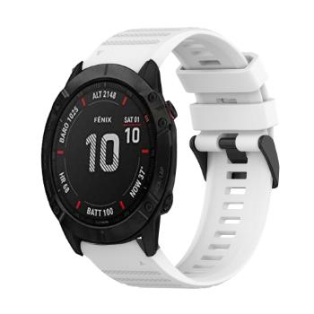 SILICONE Remienok pre Garmin Enduro 2 / Tactix 7 biely