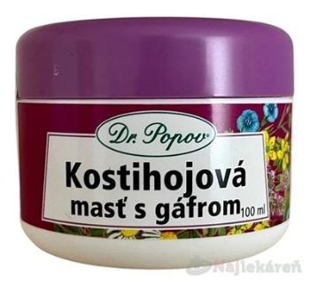 DR. POPOV MASŤ KOSTIHOJOVÁ S GÁFROM 100 ml