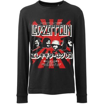 Led Zeppelin tričko Japanese Burst Čierna XXL