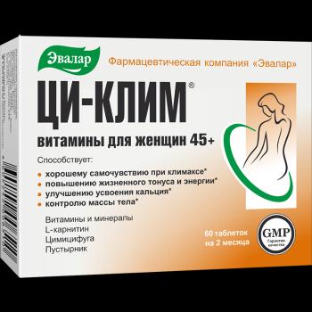 CI-KLIM® BIO doplněk stravy (menopauza v rovnováze) - 60 tablet - Evalar