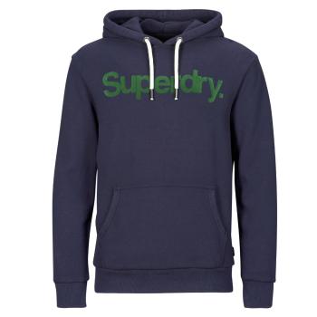 Superdry  HOODED CORE LOGO  Mikiny Námornícka modrá