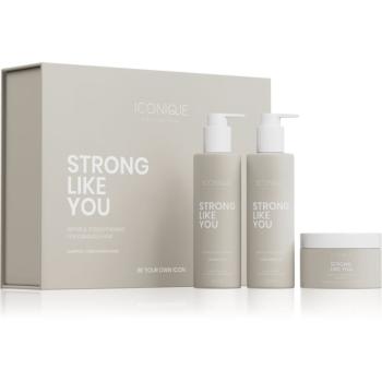 ICONIQUE Professional STRONG LIKE YOU Repair & Strengthening Set sada pre poškodené vlasy