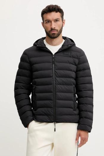 Bunda EA7 Emporio Armani čierna farba, zimná, AF15953.7M000686