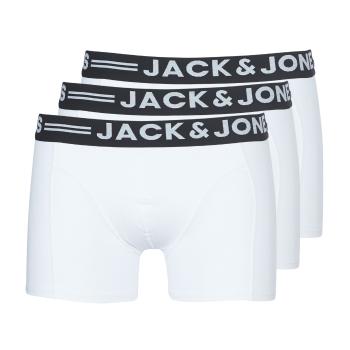 Jack & Jones  SENSE X 3  Boxerky Biela