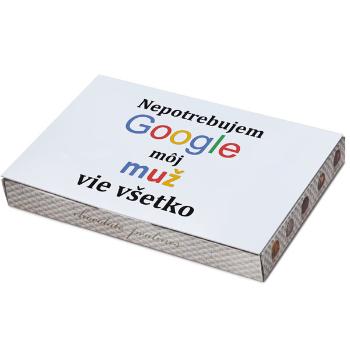 Bonboniéra Google – muž