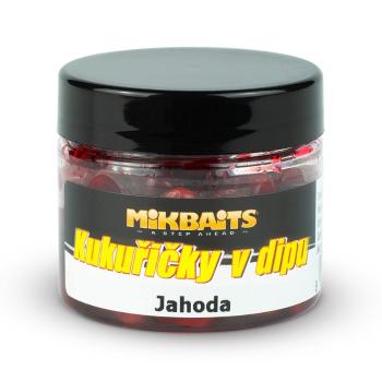 Mikbaits kukuričky v dipe 50 ml - jahoda