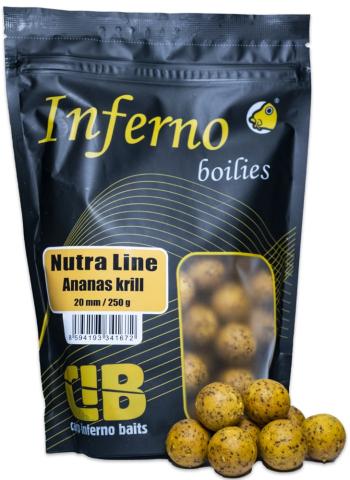 Carp inferno boilies nutra line ananás krill - 250 g 20 mm