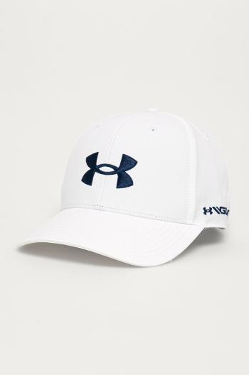 Čiapka Under Armour 1361547 biela farba, s nášivkou, 1361547