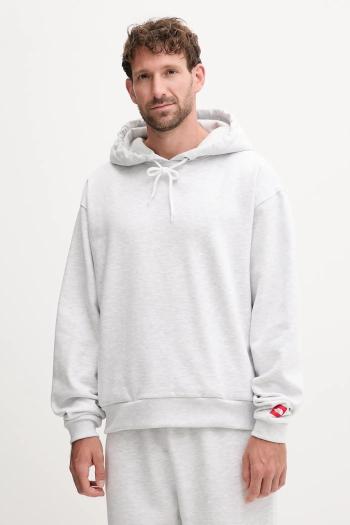 Mikina The North Face Redbox šedá farba, s kapucňou, jednofarebná, NF0A8EFZE041
