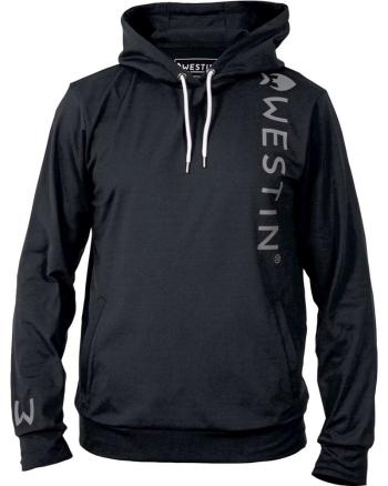 Westin mikina vertical tech hoodie black - s