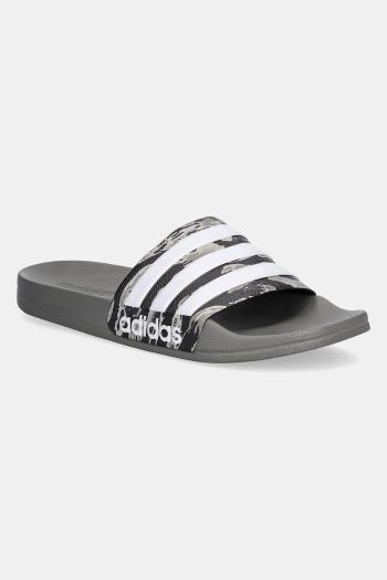Šľapky adidas Adilette Shower pánske, zelená farba, JQ2295