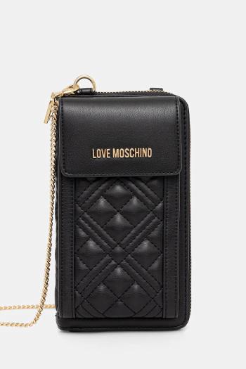 Peňaženka Love Moschino dámska, čierna farba, JC5682PP1NLA0000