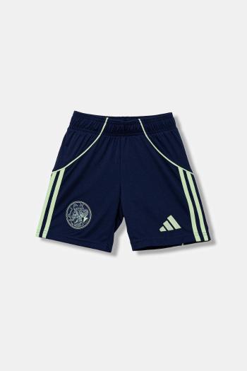 Detské krátke nohavice adidas Performance AJAX tmavomodrá farba, nastaviteľný pás JI9570
