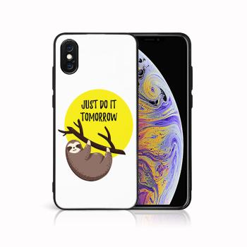 MY ART Ochranný kryt pre Apple iPhone X / XS SLOTH (188)