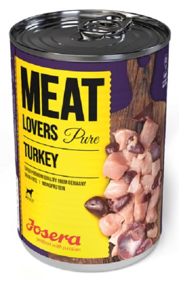 Josera Dog Meat Lovers Turkey konzerva s morčacím mäsom pre psy 400g