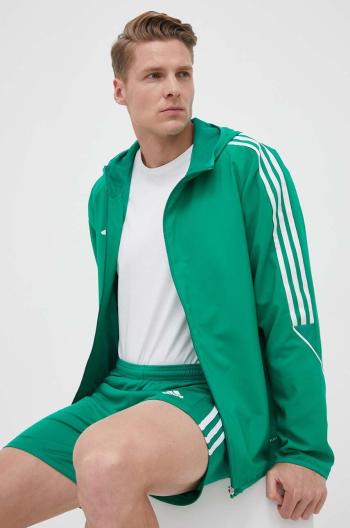 Tréningová bunda adidas Performance Tiro 23 zelená farba, prechodná