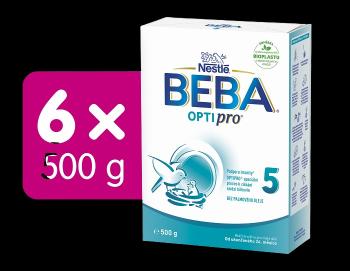 NESTLÉ BEBA OPTIPRO 5 (mliečna výživa pre malé deti (od ukonč. 24. mesiaca)(inov.2022) 6 ks