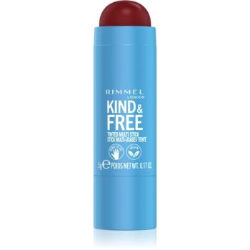 Rimmel Kind & Free multifunkčné líčidlo na oči, pery a tvár odtieň 005 Berry Sweet 5 g