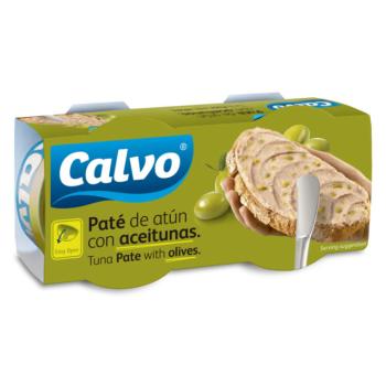 CALVO Tuniakové paté s olivami 2 x 75 g