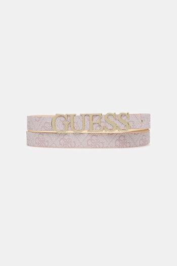 Opasok Guess ZAMIRA dámsky, ružová farba, BW9204 P5120