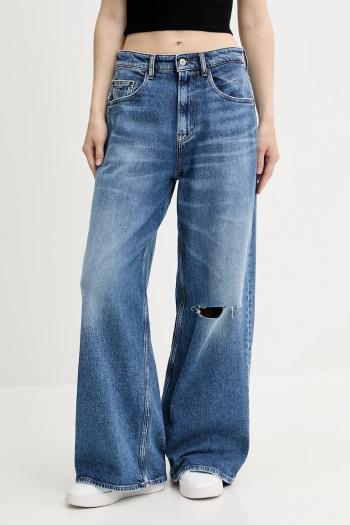 Rifle Tommy Jeans vysoký pás, DW0DW21377