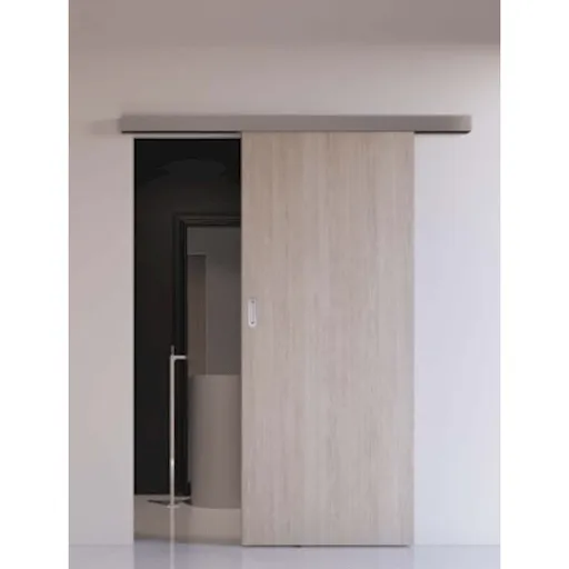 Posuvný systém na stenu Naturel pre dvere 70 cm, hliník, POSUVSPA70