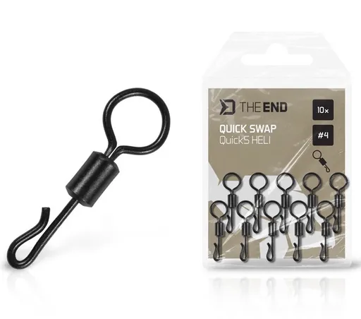 Delphin rychlovýmenný obratlík theend quicks heli #4 10 ks