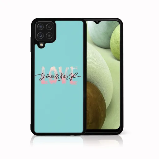 MY ART Silikónový kryt Samsung Galaxy A12 / M12 YOURSELF (051)